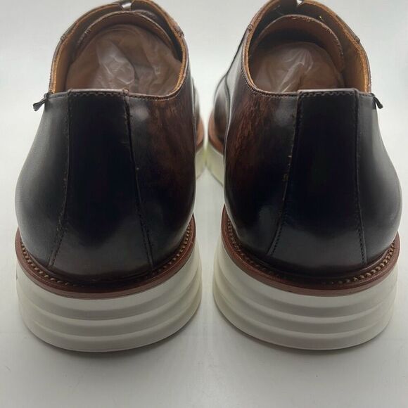 Taft cap toe Lace up espresso Model 102 leather Men‎ dress shoes - Men 10.5 New main image 11